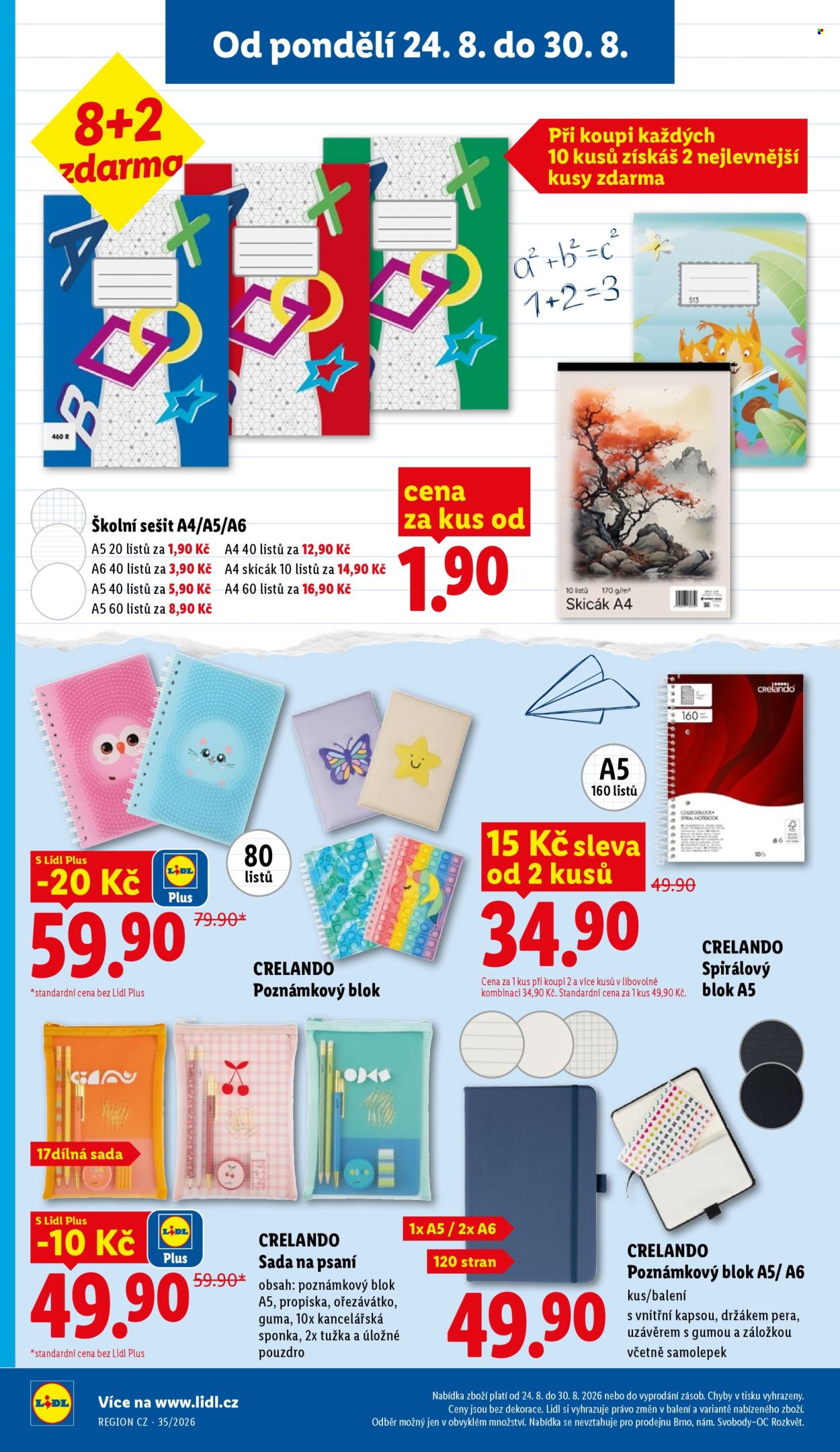 Leták Lidl - 24.8.2026 - 30.8.2026. Strana 4