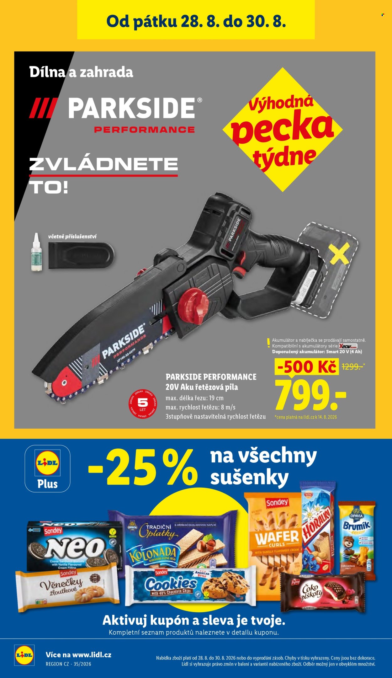 Leták Lidl - 24.8.2026 - 30.8.2026. Strana 29