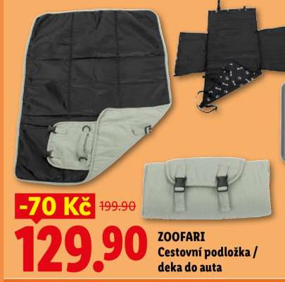 Zoofari Cestovní podložka / deka do auta