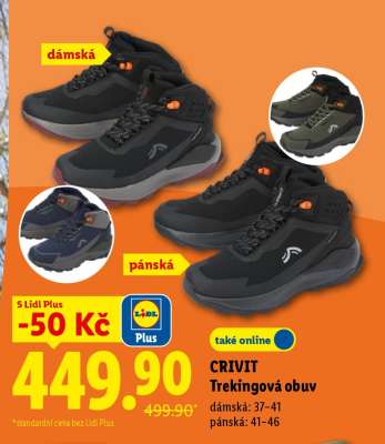 CRIVIT Trekingová obuv