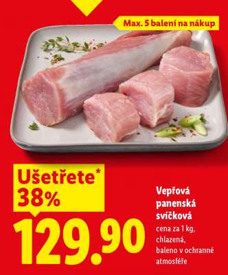 Vepřová panenská svíčková