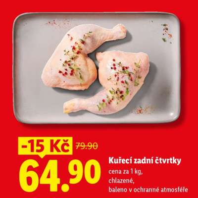Kuřecí zadní čtvrtky