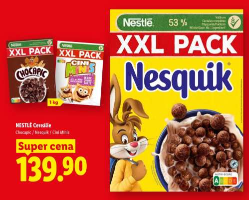 Nestlé cereálie