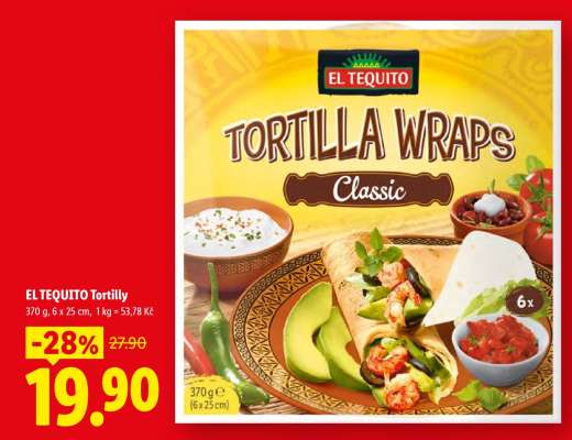 EL TEQUITO Tortilly