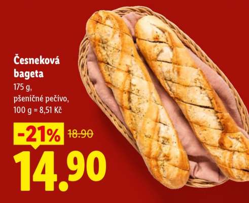 ČESNEKOVÁ BAGETA
