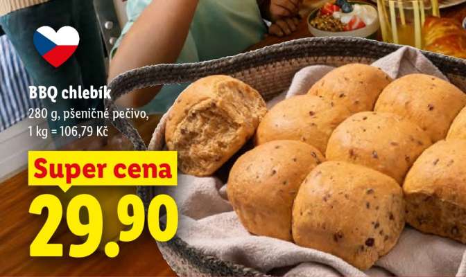 BBQ chlebík