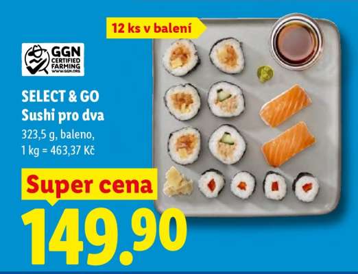 SELECT & GO Sushi pro dva