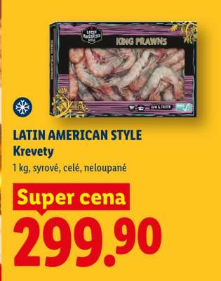LATIN AMERICAN STYLE Krevety