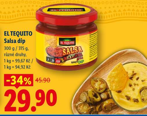 EL TEQUITO Salsa dip