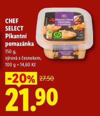 CHEF SELECT Pikantní pomazánka