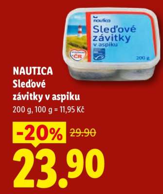 NAUTICA Sled'ové závitky v aspiku