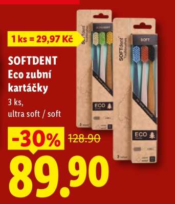 SOFTdent ECO zubní kartáčky
