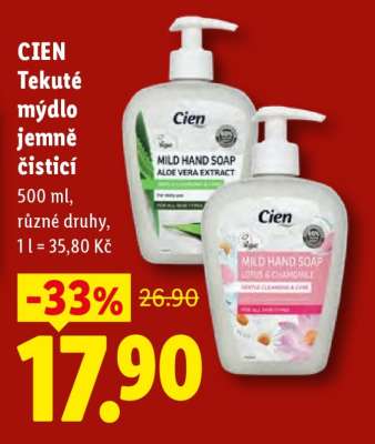 CIEN Tekuté mýdlo jemně čistící