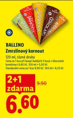 Ballino Zmrzlinový kornout