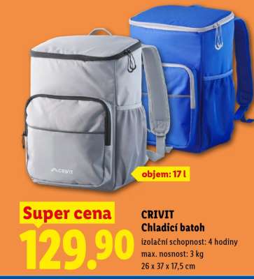 CRIVIT CHLADICÍ BATOH