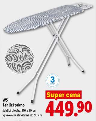 W5 Žehlicí prkno