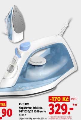 PHILIPS Napařovací žehlička DST1030/20 1000 série