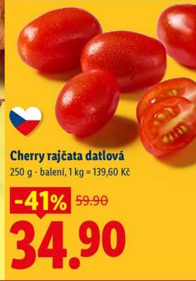CHERRY RAJČATA DATLOVÁ