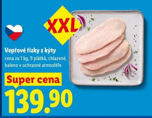 Vepřové řízky z kýty