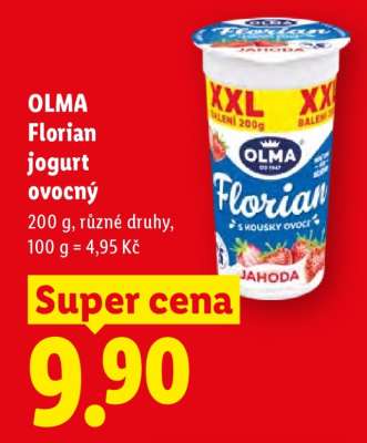 OLMA Florian jogurt ovocný
