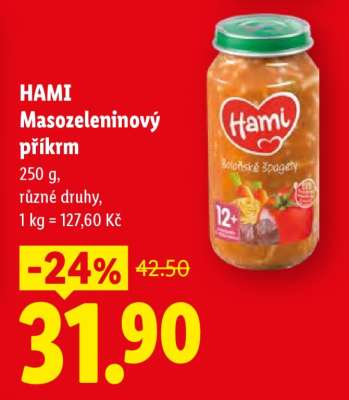 Hami masozeleninový příkrm