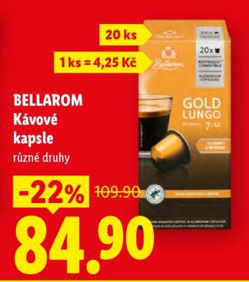 BELLAROM KÁVOVÉ KAPSLE