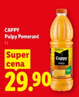 CAPPY PULPY POMERANČ