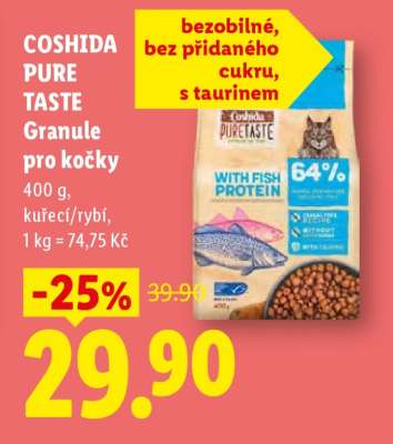 Coshida Pure Taste Granule pro kočky