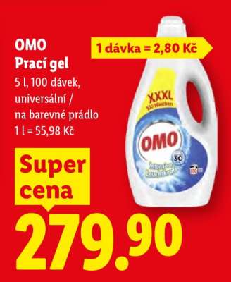 OMO PRACÍ GEL