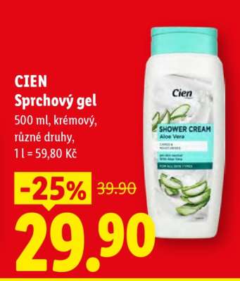 CIEN SPRCHOVÝ GEL
