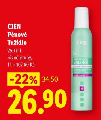 Cien Pěnové tužidlo