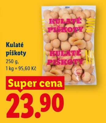 Kulaté piškoty