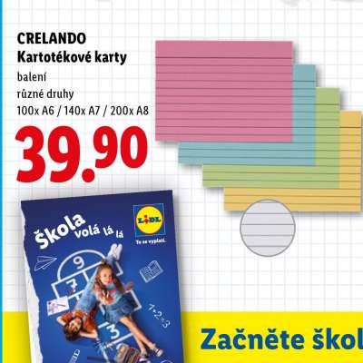 CRELANDO KARTOTÉKOVÉ KARTY