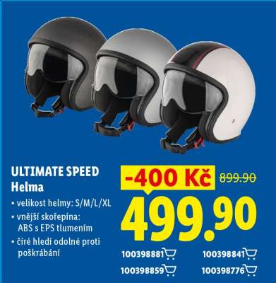 ULTIMATE SPEED Helma