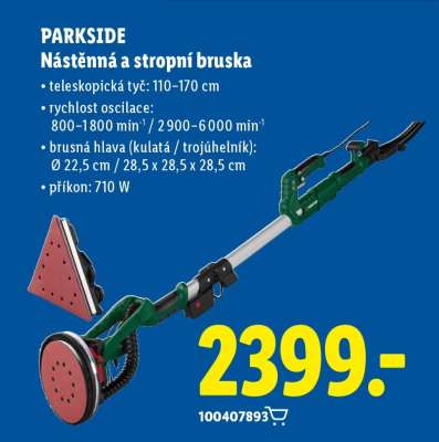 PARKSIDE Nástěnná a stropní bruska