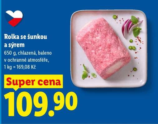 ROLKA SE ŠUNKOU A SÝREM