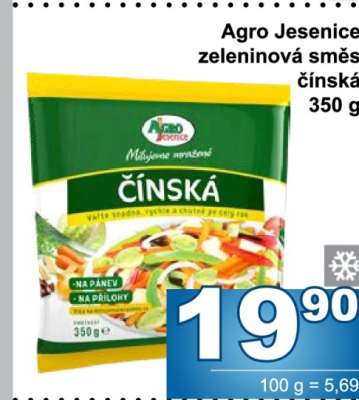 Agro Jesenice zeleninová směs čínská