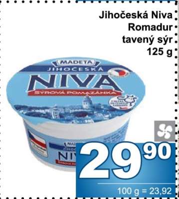 Jihočeská Niva Romadur