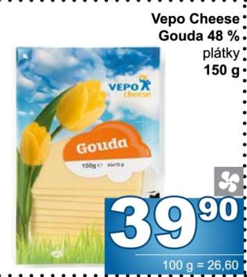 Vepo Cheese Gouda 48 %