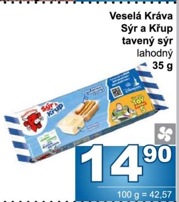 Veselá kráva Sýr a Křup