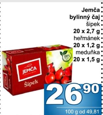 Jemča bylinný čaj
