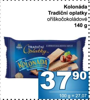 Kolonáda Tradiční oplatky