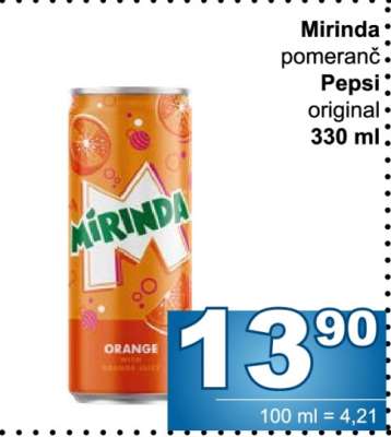 Mirinda pomeranč