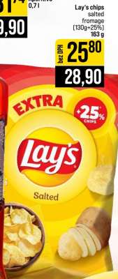 Lay's chips salted fromage