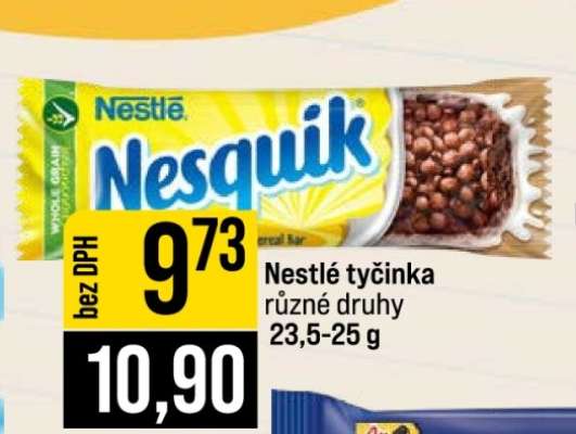 Nestlé tyčinka