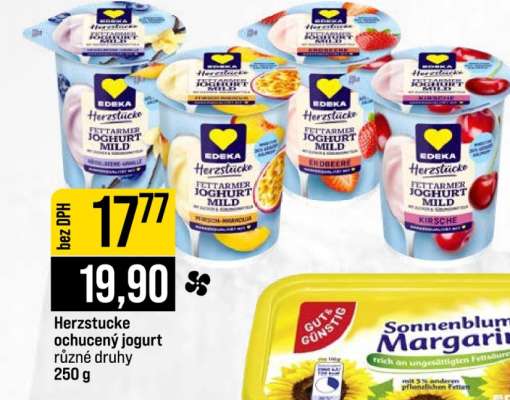 Herzstücke ochucený jogurt