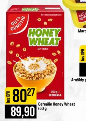 Cereálie Honey Wheat