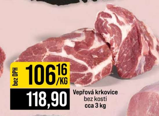 VEPŘOVÁ KRKOVICE*