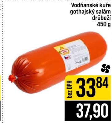 Vodňanské kuře gothajský salám drůbeží