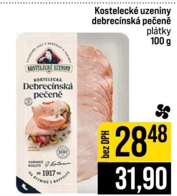 Kostelecké Uzeniny Debrecínská pečeně